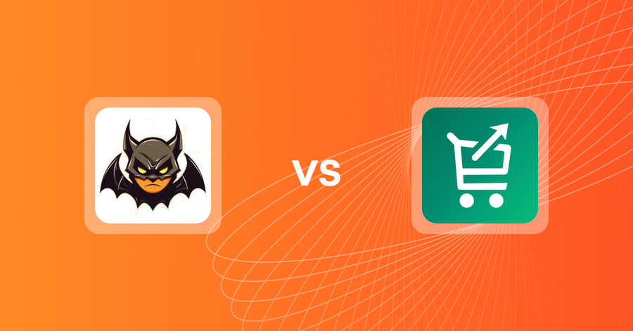 Shopify Upsell and Cross-sell Apps: Frequently Bought Together Bat vs Simply Cartbooster