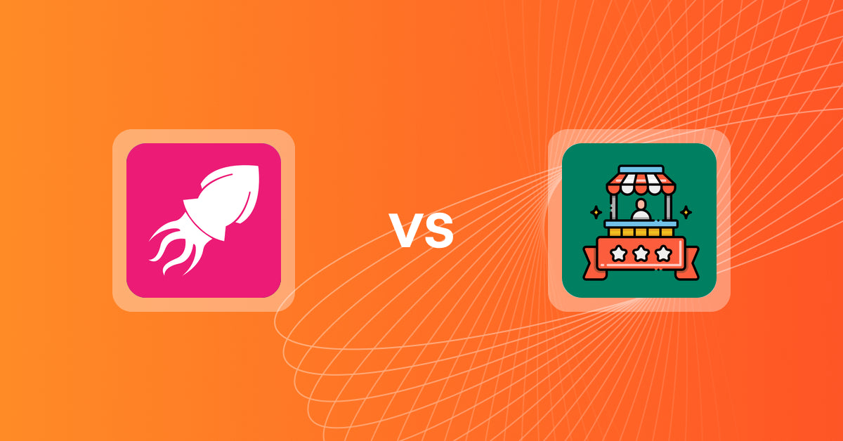 Shopify Upsell and Cross-Sell Apps: Squid Post Purchase Upsell vs Vendor Info By Nexlerate