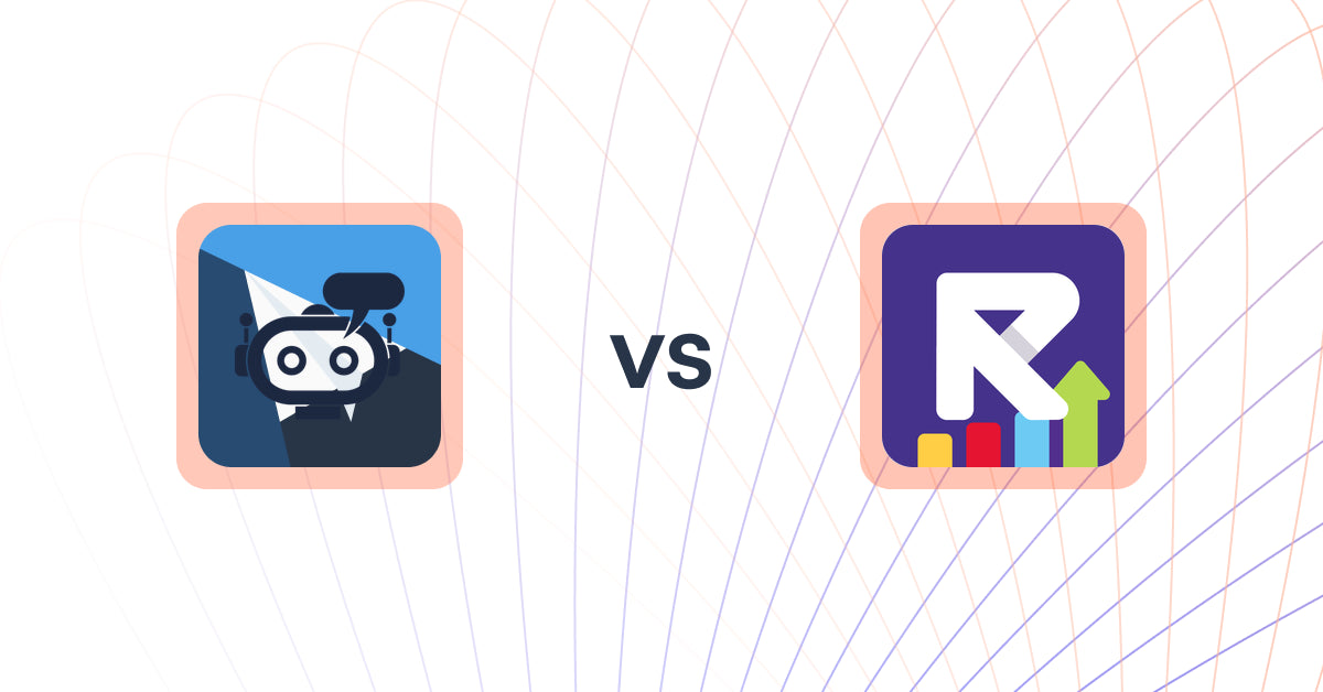 Shopify Upsell and Cross-sell Apps: RevoChat: AI Sales Chatbot vs Revy Unlimited UpSell Offers