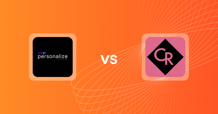Shopify Upsell and Cross-sell Apps: Attryb Personalize vs CV Recommend