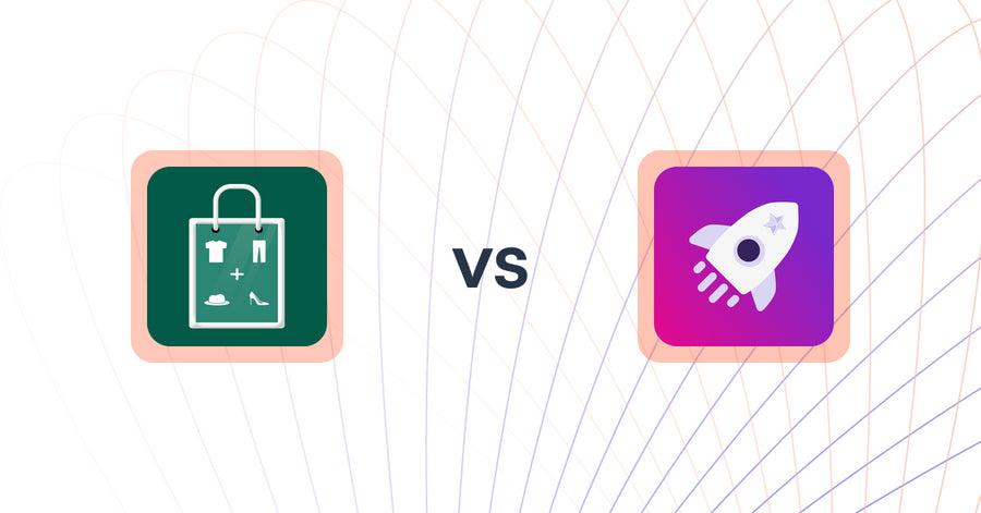 Shopify Upsell and Cross-sell Apps: Shop the Look - Upsell vs. AOV Booster - Bundles & Upsell