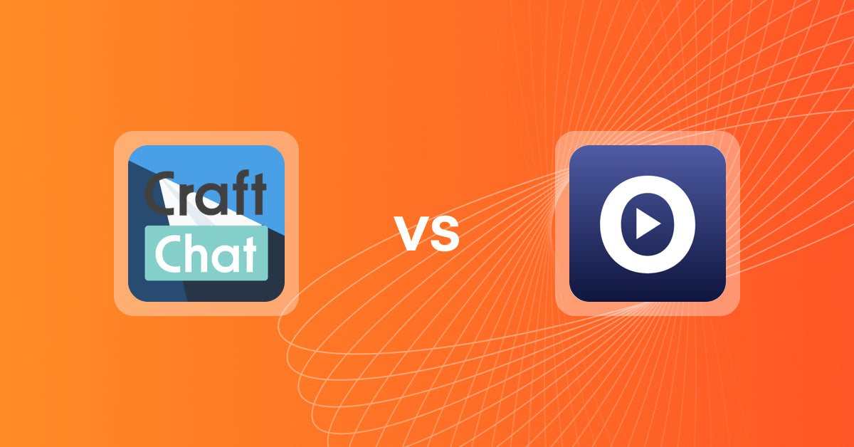 Shopify Upsell and Cross-Sell Apps: CraftChat: Convert Chat to Sale vs. Vydio: Video Based Upsells