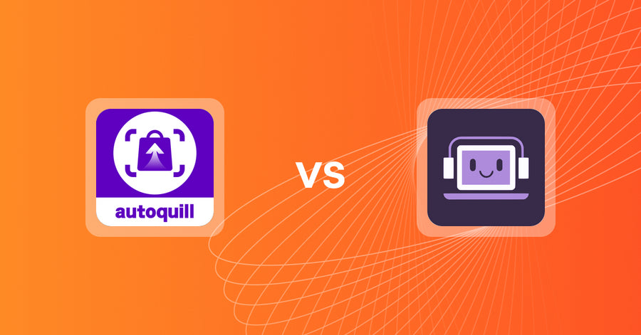 Shopify Upsell and Cross-sell Apps: AI agent Upsell ‑ autoquill vs OmniChat ‑ ChatGPT AI Chatbot