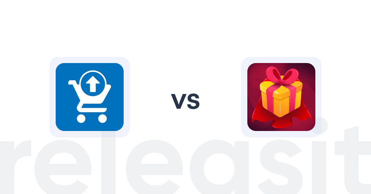 Shopify Upsell and Cross-sell Apps: Ecom Cart Upsell Elite vs Super: Gift Wrap, Gift Message