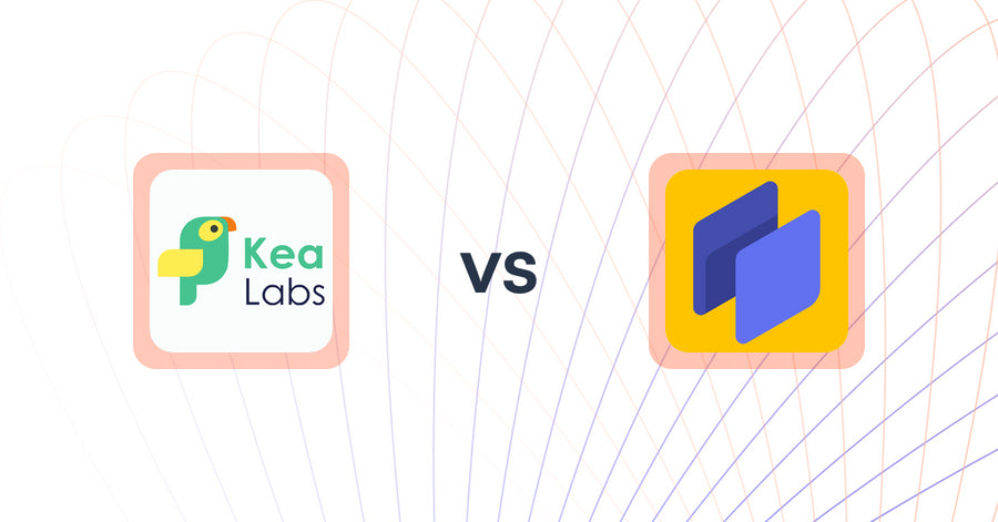 Shopify Upsell and Cross-sell Apps: Kea Labs: Recommendations vs SpurIT Sales Pop‑up Discount