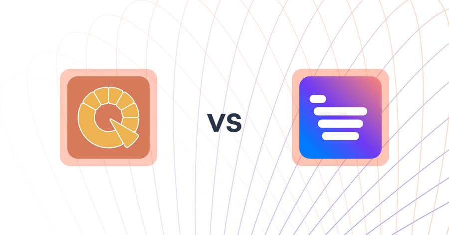 Shopify Upsell and Cross-Sell Apps: Appify: Power Quiz vs Uprate.AI: Sales Chatbot