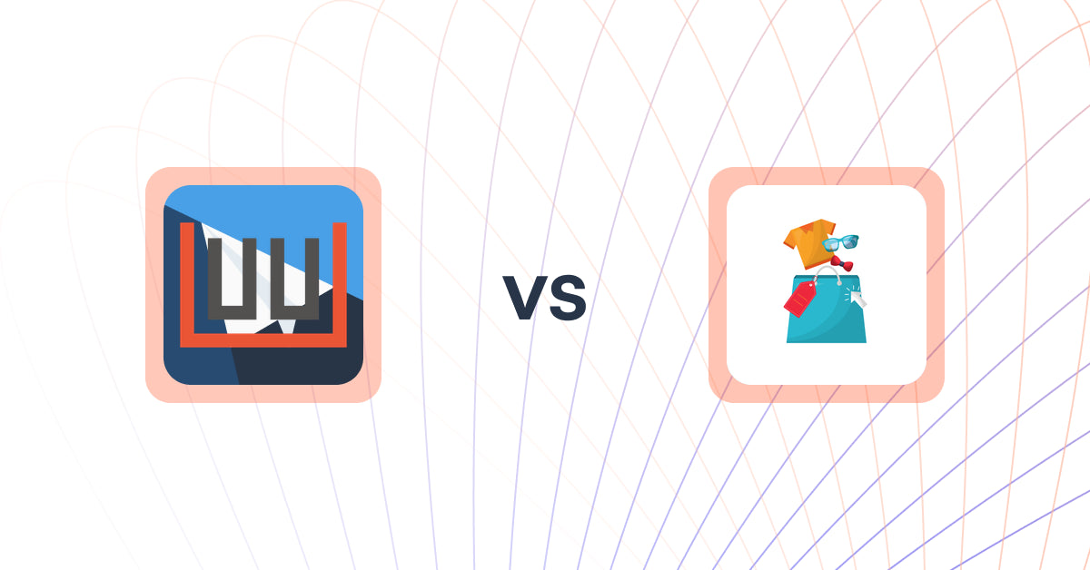 Shopify Upsell and Cross-sell Apps: userwerk AI upsell & loyalty vs. EPA‑ Easy Product Addons