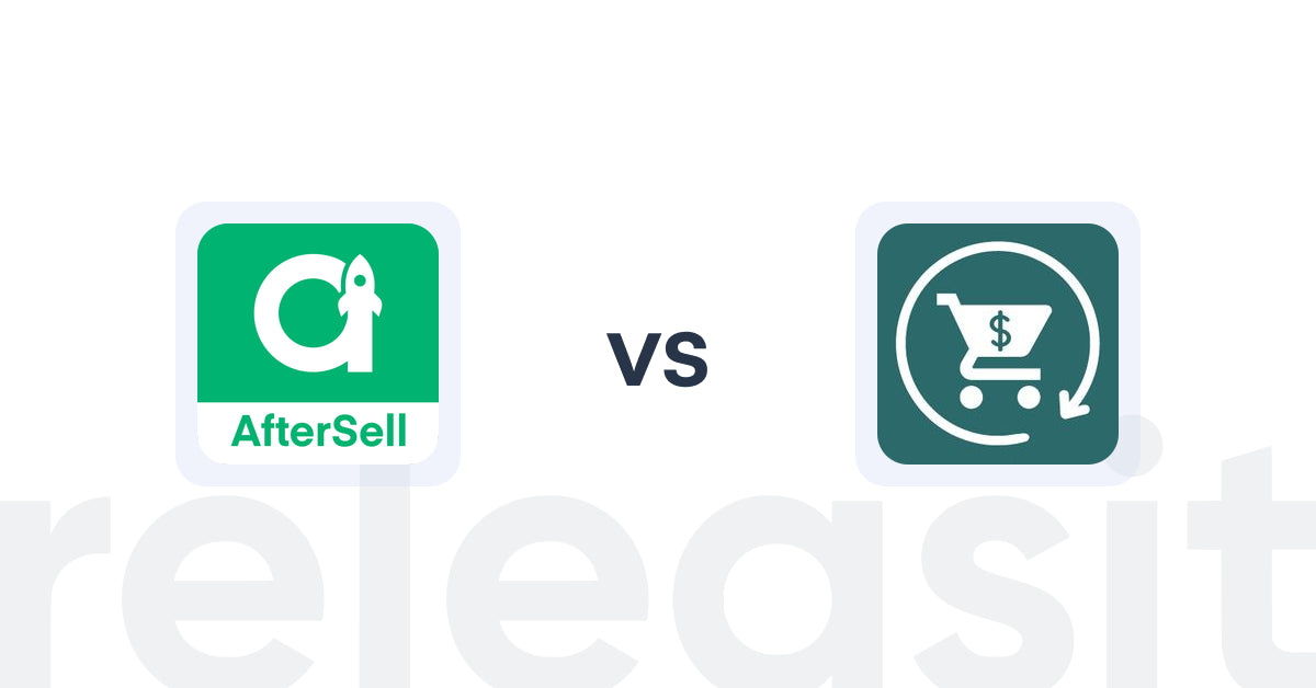 Shopify Upsell and Cross-Sell Apps: AfterSell Post Purchase Upsell vs ReConvert Post Purchase Upsell