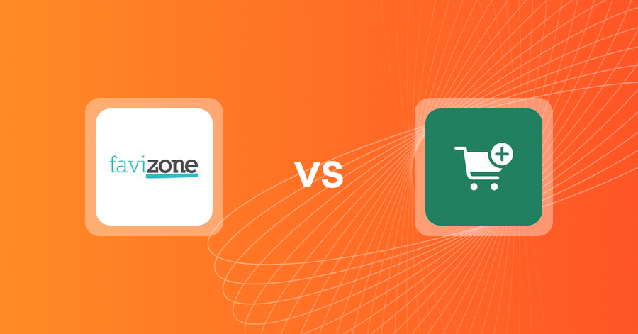 Shopify Upsell and Cross-Sell Apps: Favizone: upsell & cross‑sell vs Checkout Upsell by Code Ninjas
