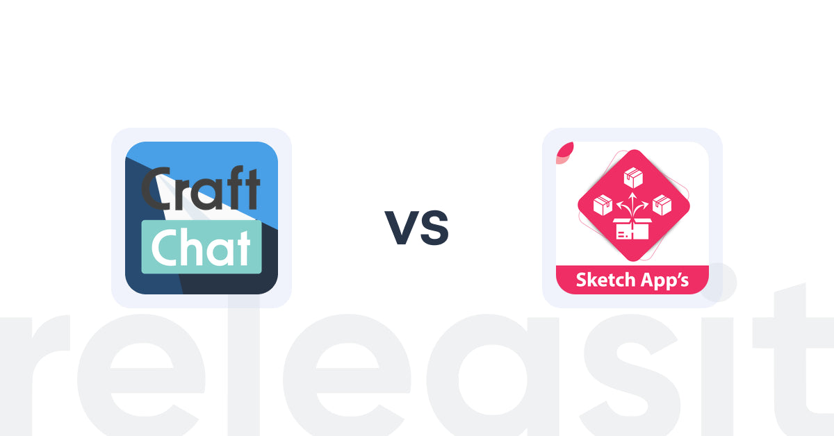 Shopify Upsell and Cross-Sell Apps: CraftChat:Convert Chat to Sale vs. Show Related Products