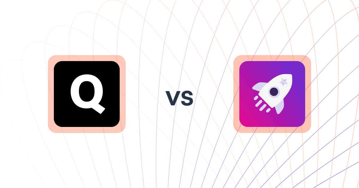 Shopify Upsell and Cross-sell Apps: Quizive: AI Quiz Builder vs AOV Booster ‑ Bundles & Upsell