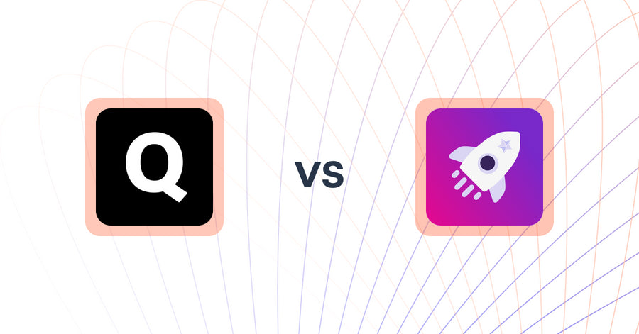 Shopify Upsell and Cross-sell Apps: Quizive: AI Quiz Builder vs AOV Booster ‑ Bundles & Upsell