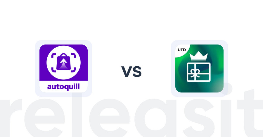 Shopify Upsell and Cross-sell Apps: AI agent Upsell ‑ autoquill vs Box King: Gift Bundle Builder
