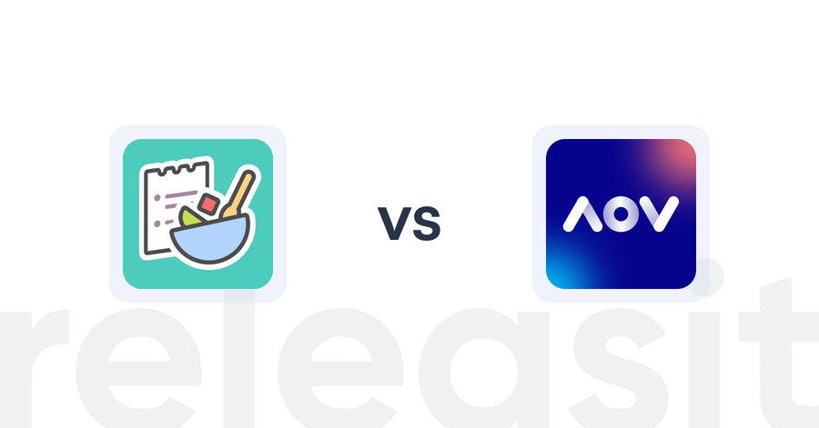 Shopify Upsell and Cross-Sell Apps: BentoSMB Recipes vs AOV: Free Gift & Buy X Get Y