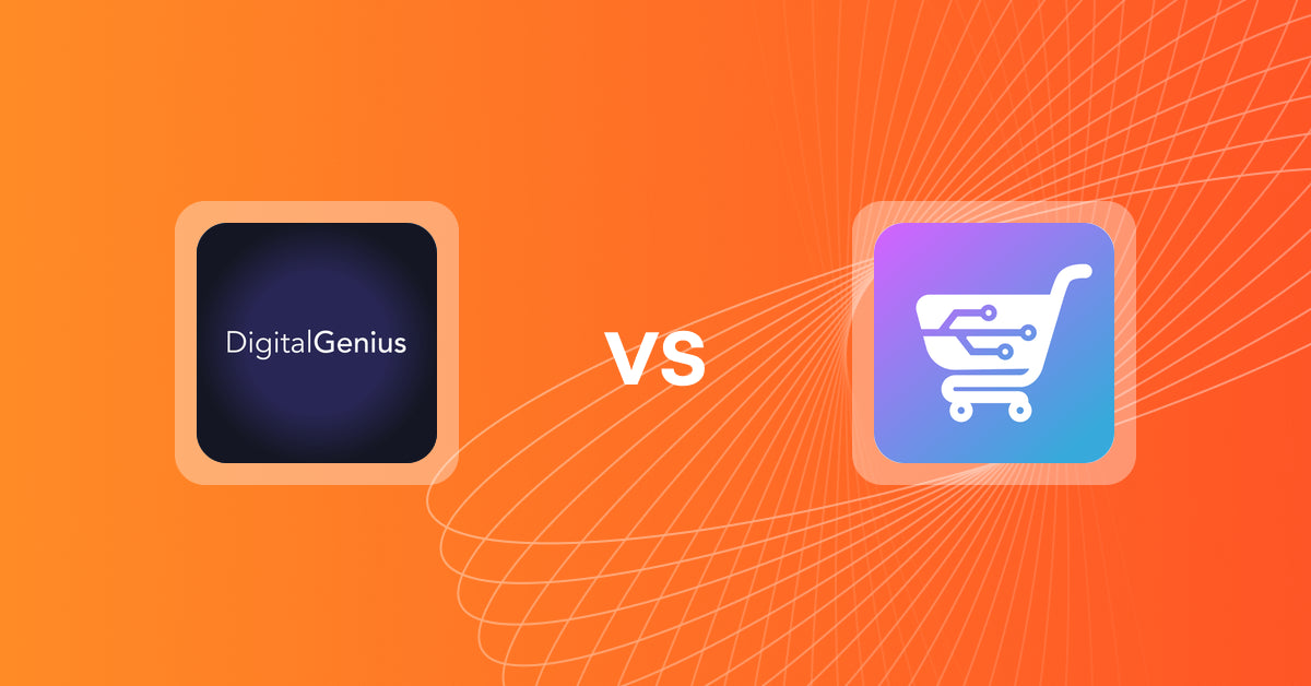 Shopify Upsell and Cross-sell Apps: DigitalGenius vs AI Cart & Upsell
