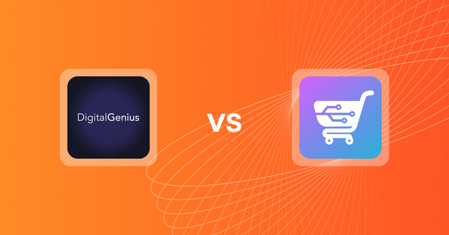 Shopify Upsell and Cross-sell Apps: DigitalGenius vs AI Cart & Upsell