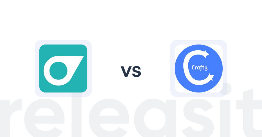 Shopify Upsell and Cross-sell Apps: Aptioo: Upsell & Cross Sell vs Product Recommendations‑Crafty
