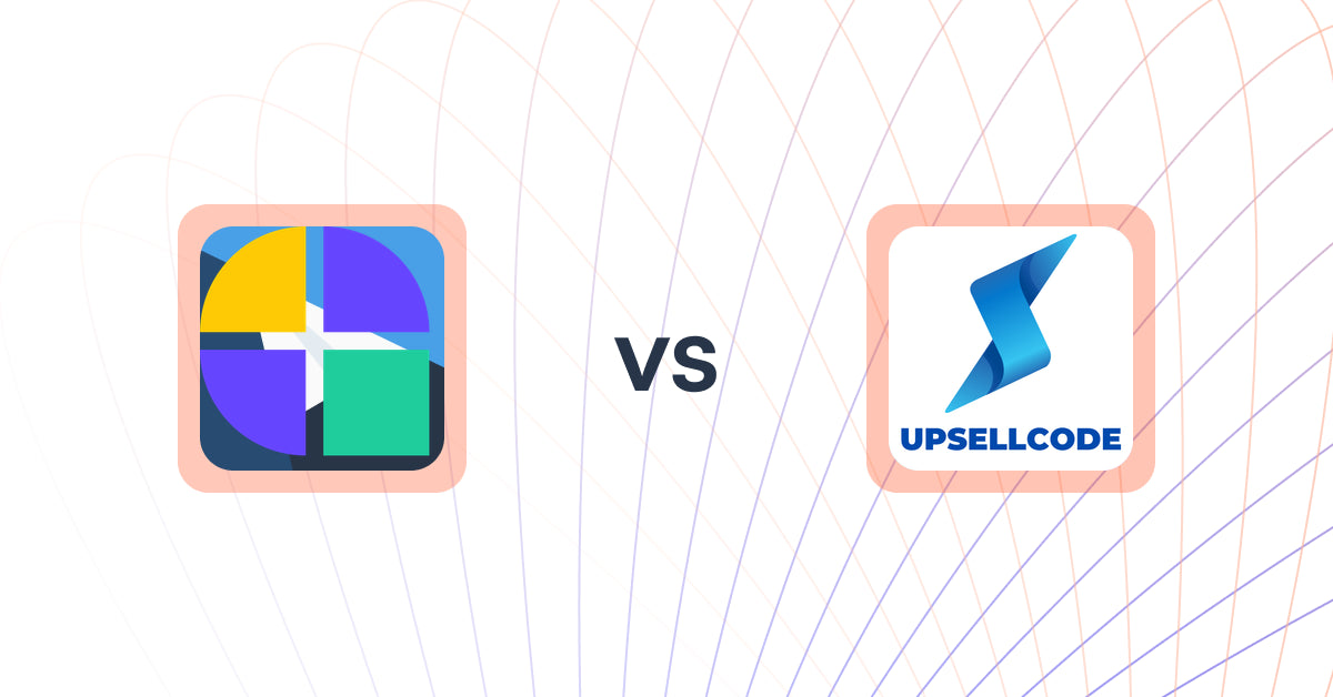 Shopify Upsell and Cross-sell Apps: AI Recommendations by Aqurate vs. UpsellCode ‑ Discount In Cart