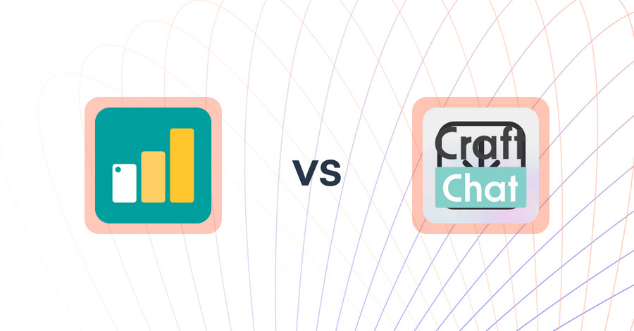 Shopify Upsell and Cross-sell Apps: UpBundle—Upsell & Cross Sell vs CraftChat:Convert Chat to Sale