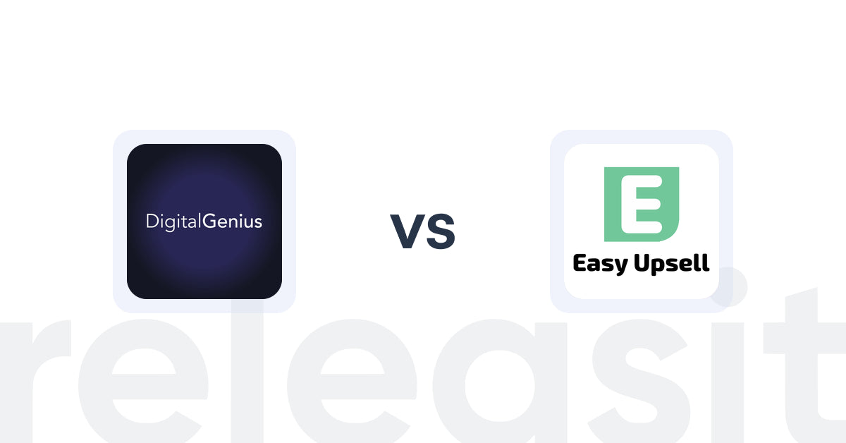 Shopify Upsell and Cross-sell Apps: DigitalGenius vs Easy Upsell