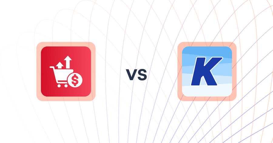 Shopify Upsell and Cross-sell Apps: Dynamic Checkout Upsell vs. K: Cross Sell Related Products