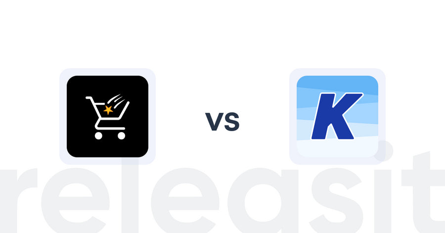 Shopify Upsell and Cross-sell Apps: Checkout Star: Improve AOV,CRO vs K: Cross Sell Related Products