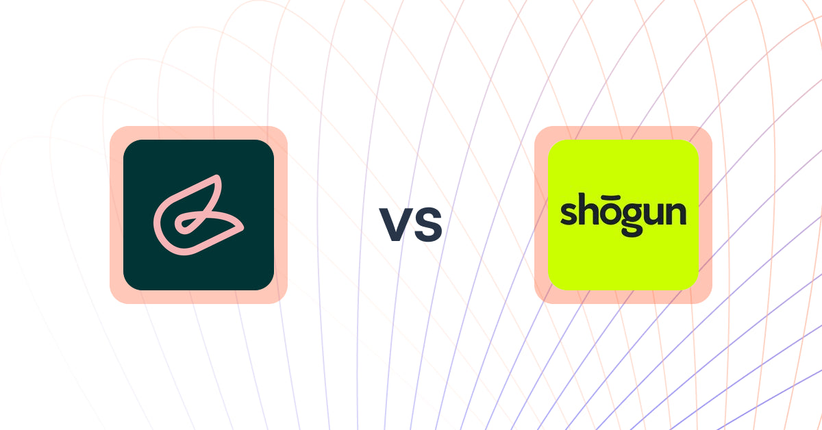 Shopify Upsell and Cross-sell Apps: Custo Cart vs Shogun ‑ Landing Page Builder