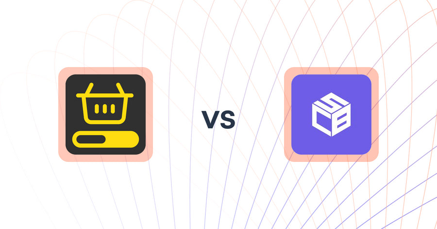 Shopify Upsell and Cross-sell Apps: MVR Free Shipping Bar & Upsell vs THDC ‑ Simple Checkout Builder
