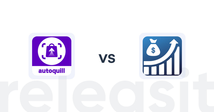 Shopify Upsell and Cross-Sell Apps: AI agent Upsell ‑ autoquill vs BuyMoreNow