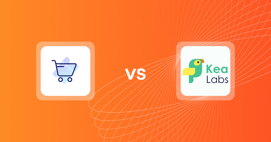 Shopify Upsell and Cross-Sell Apps: Mave Thank You Page vs Kea Labs: Recommendations