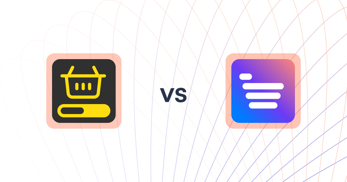 Shopify Upsell and Cross-sell Apps: MVR Free Shipping Bar & Upsell vs Uprate.AI: Sales Chatbot