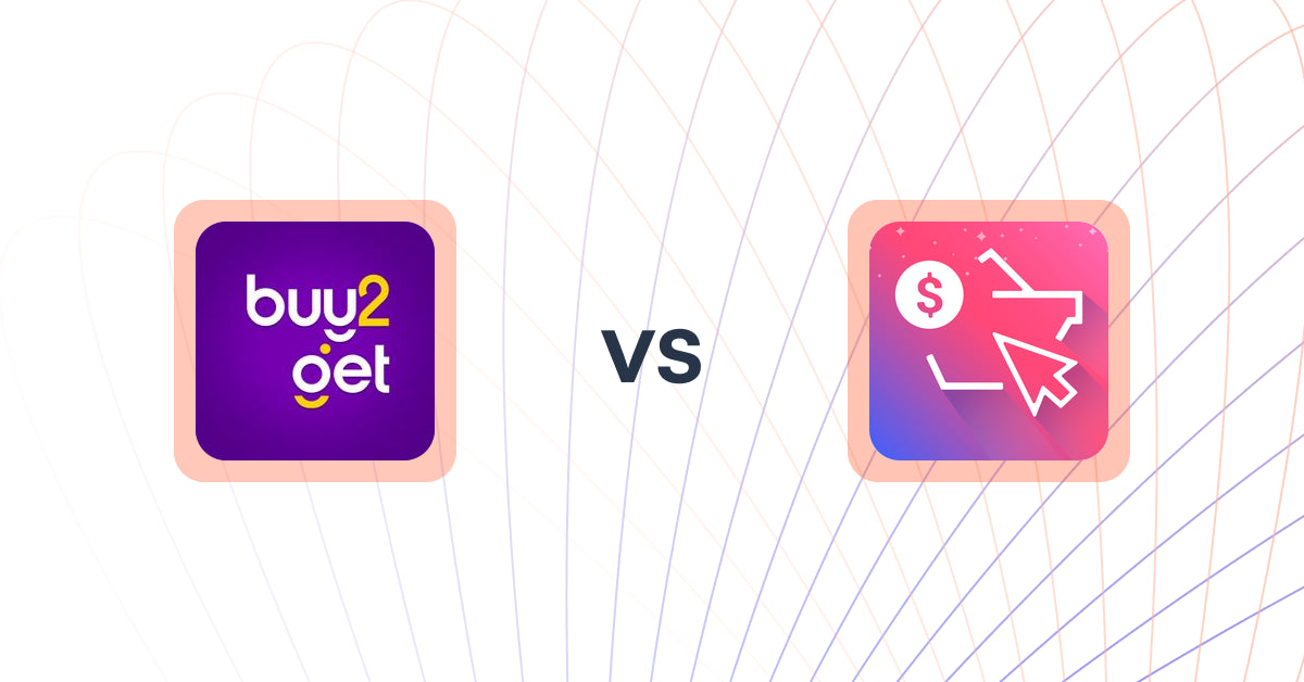 Shopify Upsell and Cross-sell Apps: Buy2Get | Buy X Get Y & BOGO vs Sticky Add To Cart Booster Pro