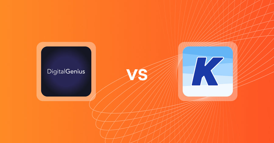 Shopify Upsell and Cross-Sell Apps: DigitalGenius vs K: Cross Sell Related Products