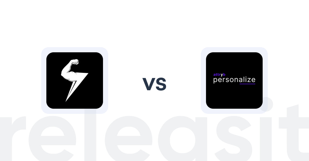 Shopify Upsell and Cross-sell Apps: QuickQuiz ‑ More Submissions vs Attryb Personalize