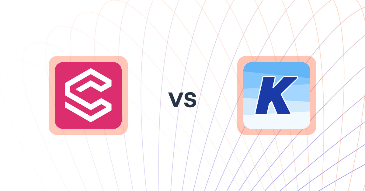 Shopify Upsell and Cross-sell Apps: Canvify ‑ Canva Page Builder vs. K: Cross Sell Related Products