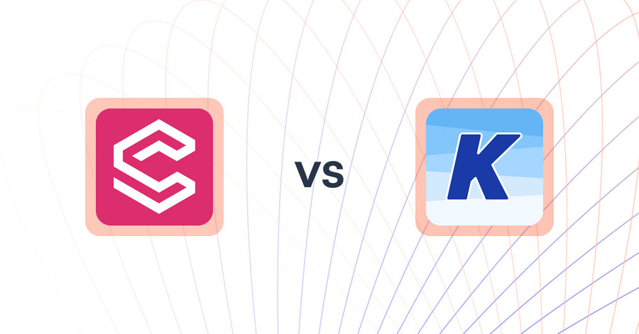 Shopify Upsell and Cross-sell Apps: Canvify ‑ Canva Page Builder vs. K: Cross Sell Related Products