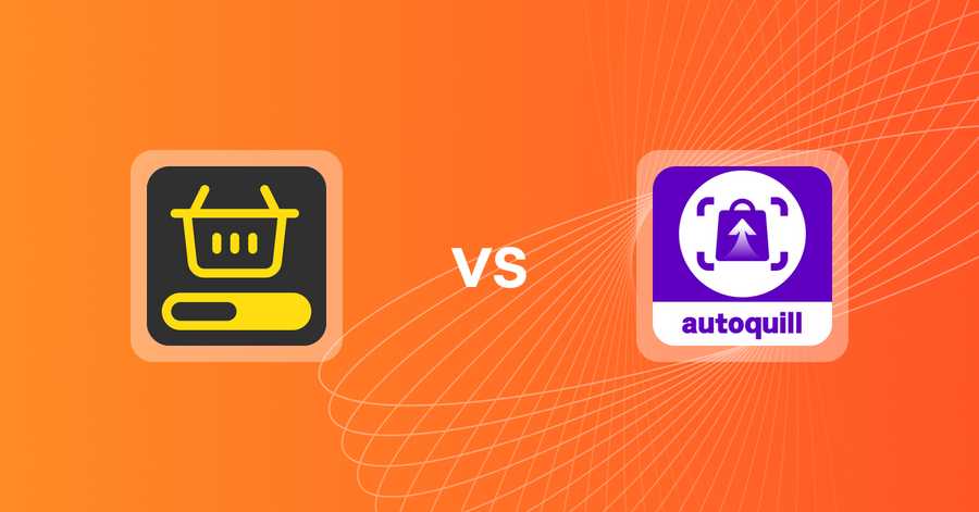Shopify Upsell and Cross-Sell Apps: MVR Free Shipping Bar & Upsell vs AI Agent Upsell - Autoquill