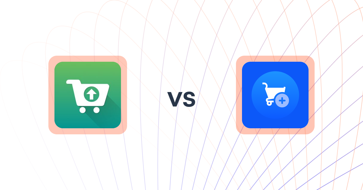 Shopify Upsell and Cross-sell Apps: Smart Suggest Pro by Essenify vs Wizy Product Recommendation