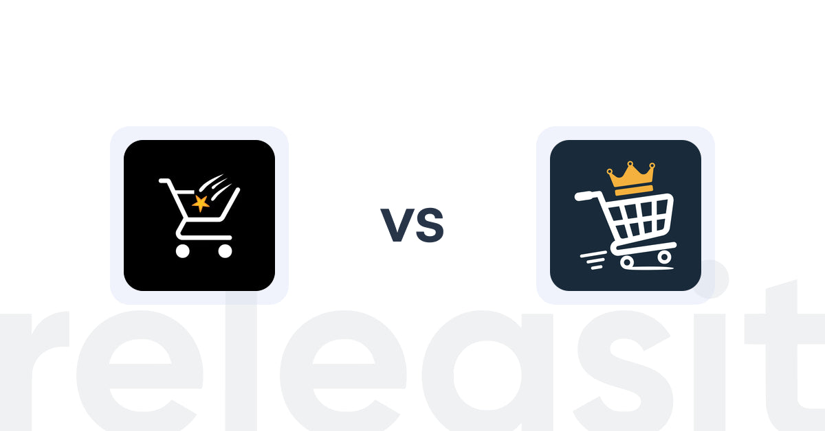 Shopify Upsell and Cross-sell Apps: Checkout Star: Improve AOV,CRO vs CommerceChamp Upsells & Promos