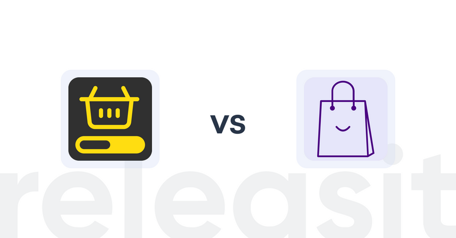 Shopify Upsell and Cross-Sell Apps: MVR Free Shipping Bar & Upsell vs Buy Again / Bought By You