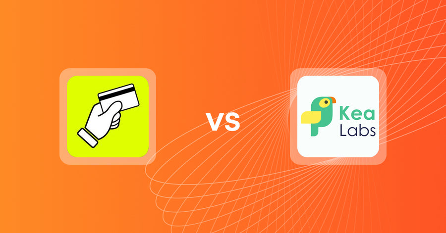 Shopify Upsell and Cross-sell Apps: CartFee: Add Credit Card Fees vs. Kea Labs: Recommendations