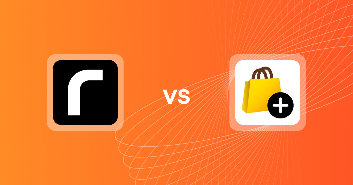 Shopify Upsell and Cross-sell Apps: Retentics: Dynamic Recommender vs あとプラ：チェックアウト拡張 & サンクスページ最適化