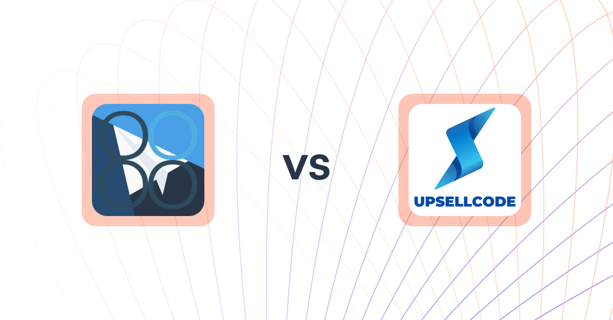 Shopify Upsell and Cross-sell Apps: monoloq ‑ Your ChatGPT Chatbot vs UpsellCode ‑ Discount In Cart