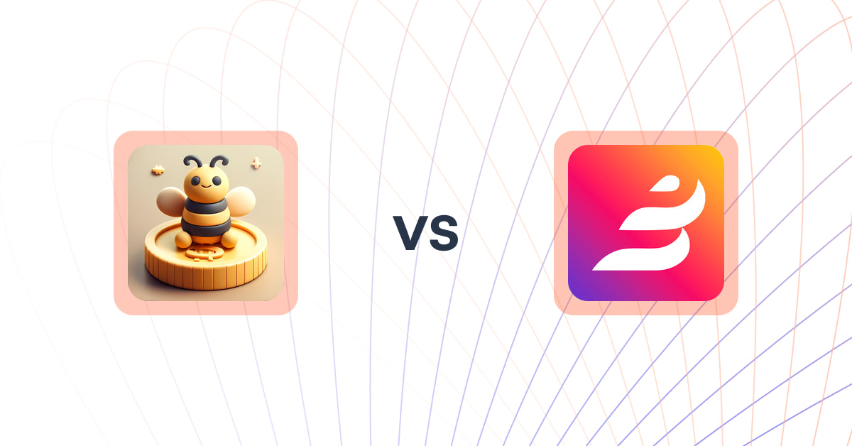 Shopify Upsell and Cross-sell Apps: FeeBee ‑ Fees and Deposits vs Beae Landing Page Builder