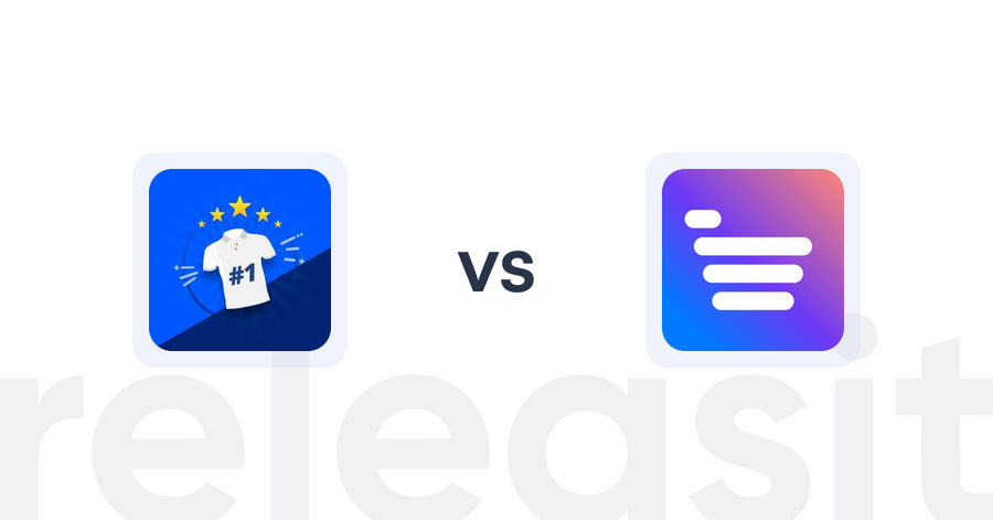 Shopify Upsell and Cross-sell Apps: Popular Products on Your Store vs Uprate.AI: Sales Chatbot