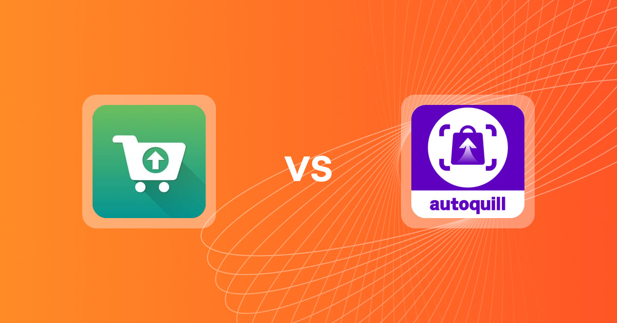 Shopify Upsell and Cross-sell Apps: Smart Suggest Pro by Essenify vs AI agent Upsell ‑ autoquill