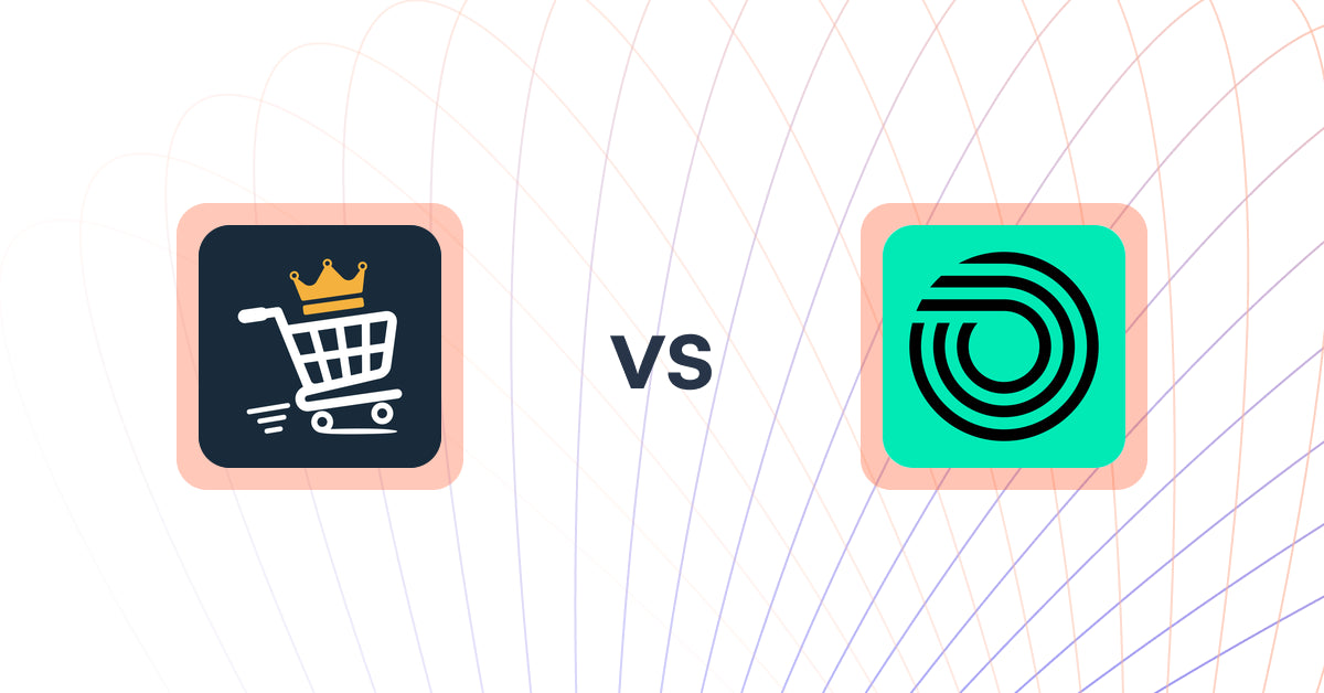 Shopify Upsell and Cross-sell Apps: CommerceChamp Upsells & Promos vs Okendo: Product Reviews & UGC