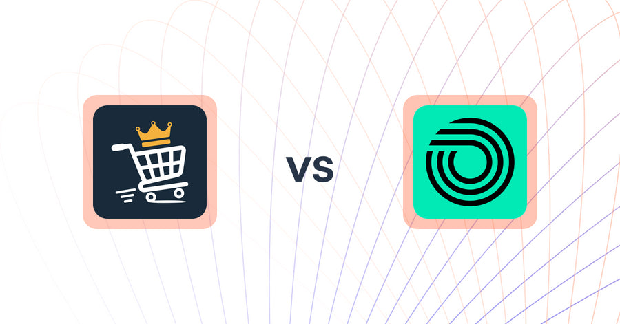 Shopify Upsell and Cross-sell Apps: CommerceChamp Upsells & Promos vs Okendo: Product Reviews & UGC