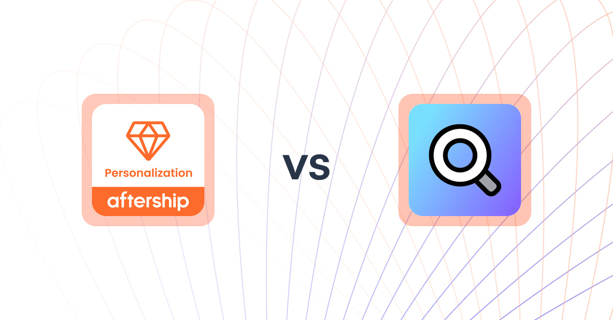 Shopify Upsell and Cross-sell Apps: AfterShip Personalization vs Shopify Search & Discovery