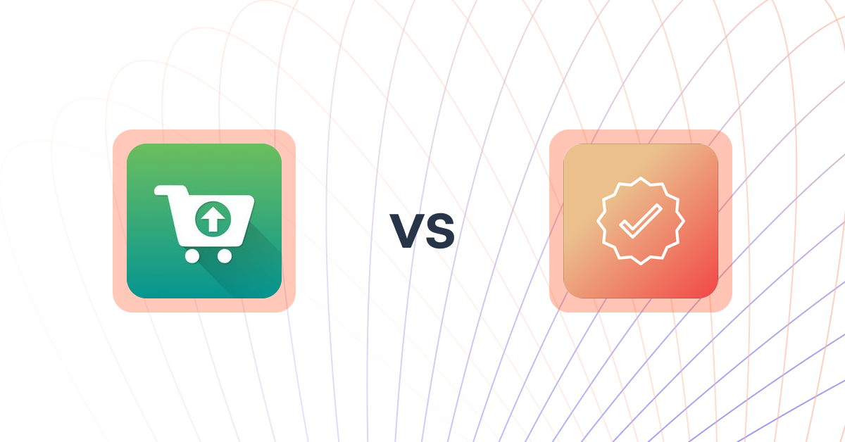 Shopify Upsell and Cross-Sell Apps: Smart Suggest Pro by Essenify vs. Mega Verified Product Badges